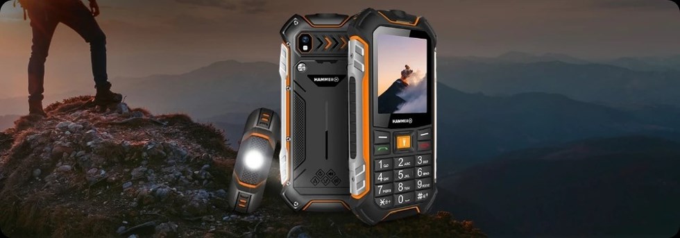 myPhone Hammer Boost 2 LTE oranžový FM rádio